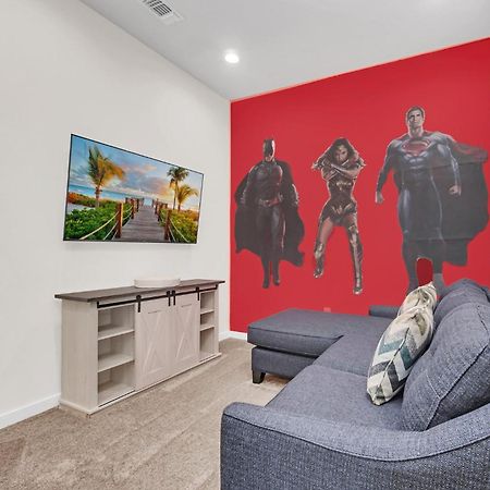 New Spacious And Themed 5 Bedroom Home Minutes From Disney And Waterparks! Orlando Bagian luar foto