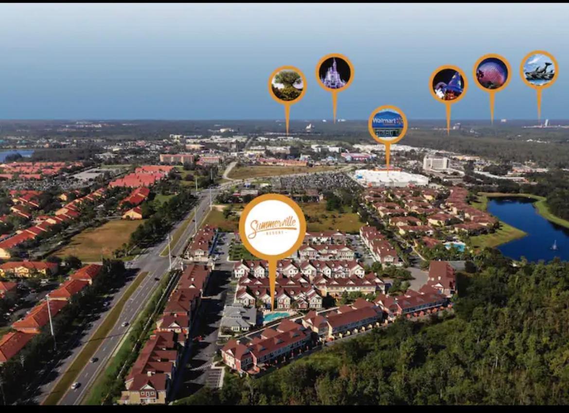 New Spacious And Themed 5 Bedroom Home Minutes From Disney And Waterparks! Orlando Bagian luar foto