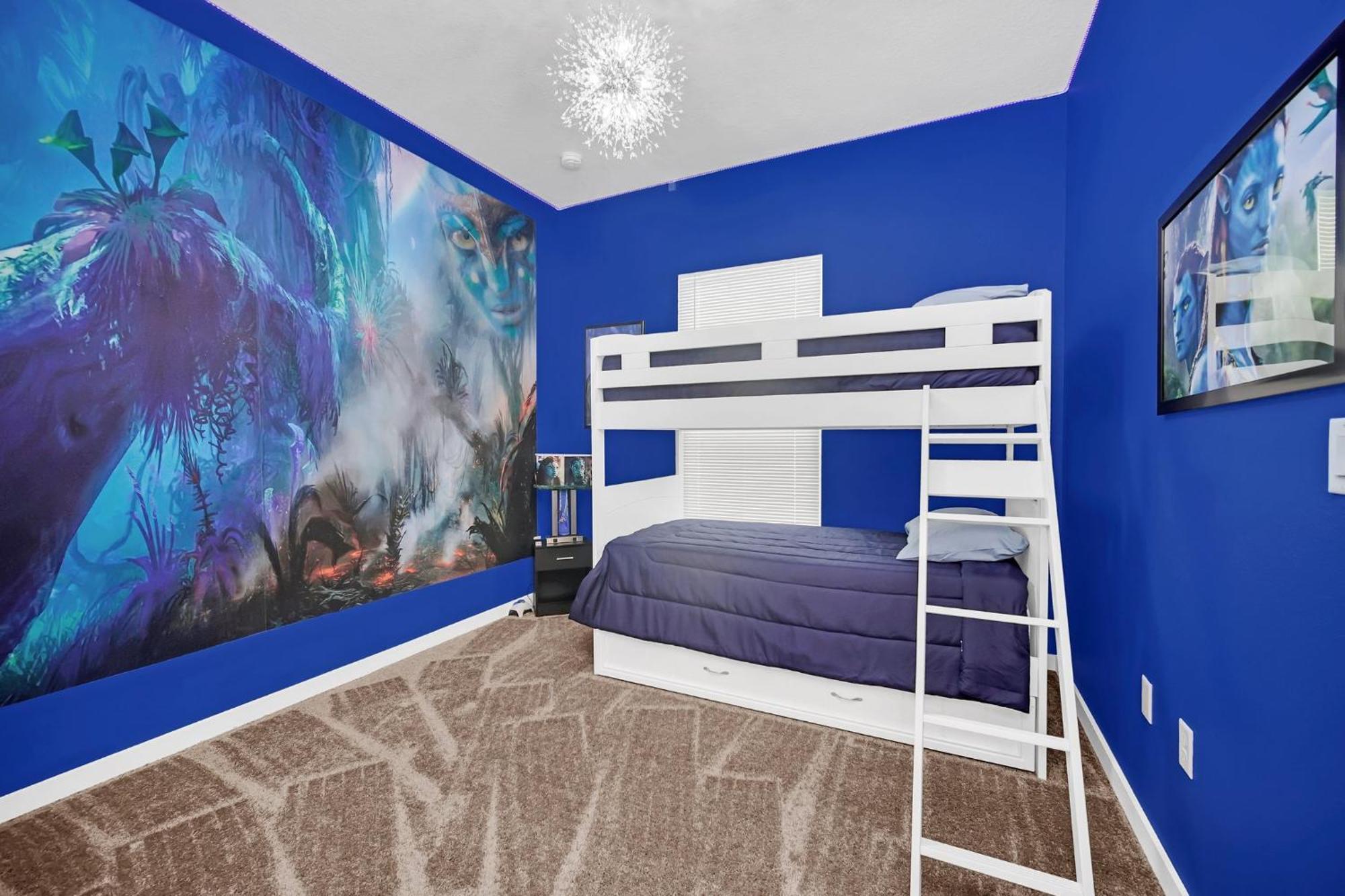 New Spacious And Themed 5 Bedroom Home Minutes From Disney And Waterparks! Orlando Bagian luar foto